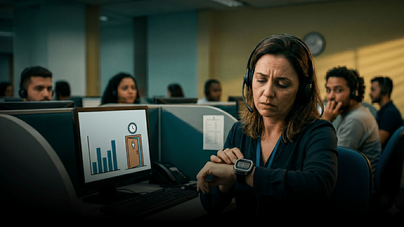 Controle de banheiro no trabalho e Tema 34 do TST em ambiente de telemarketing